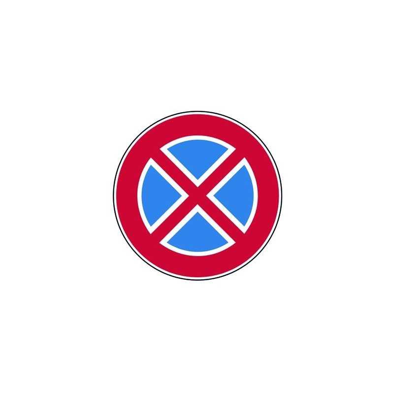 Traffic Signs Parking prohibited Stop Fig. 75 | Leroy Merlin