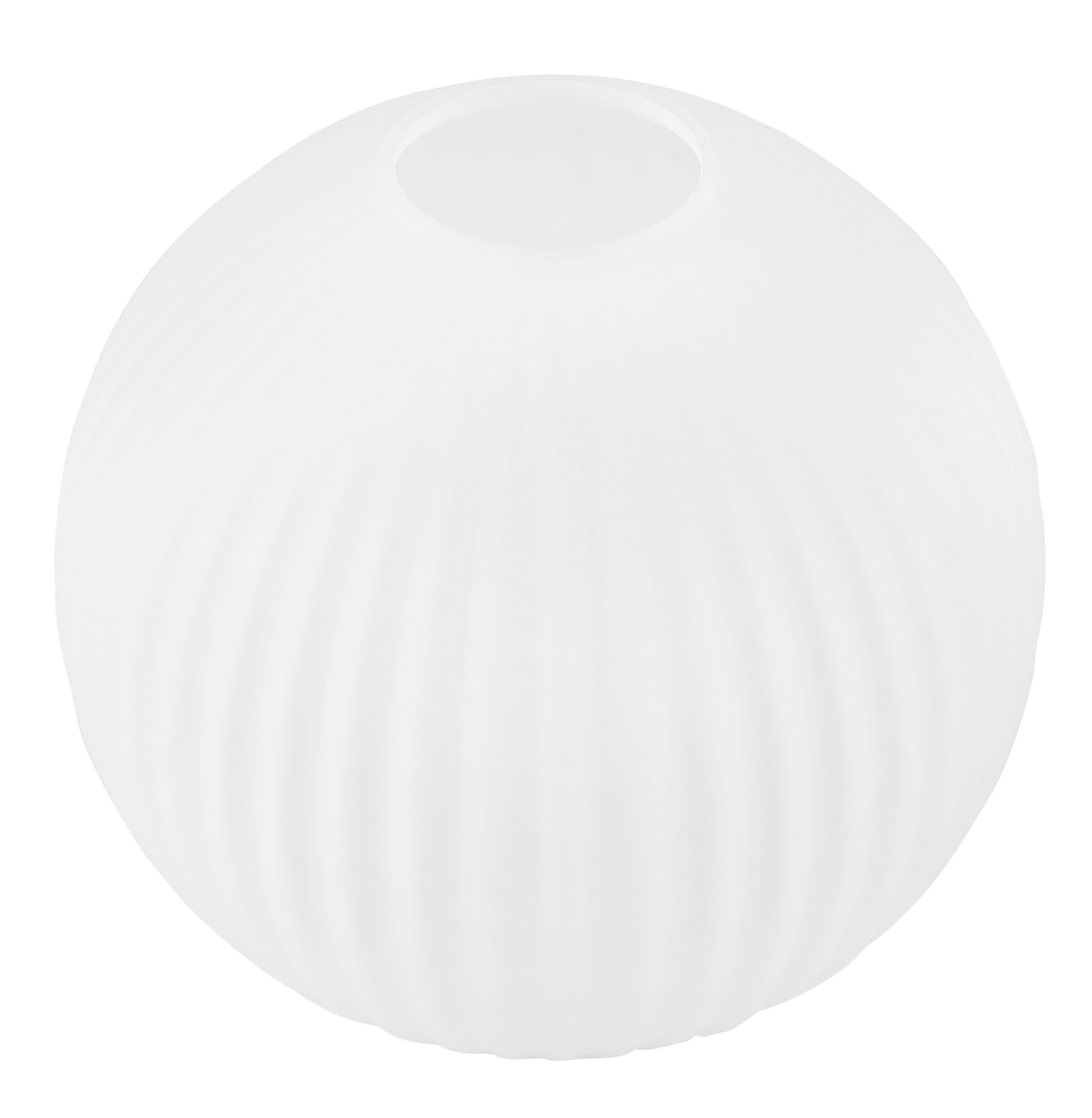 Klosz do lampy sufitowej wiszącej Riffle biała kula modern 14cm Light Home LH