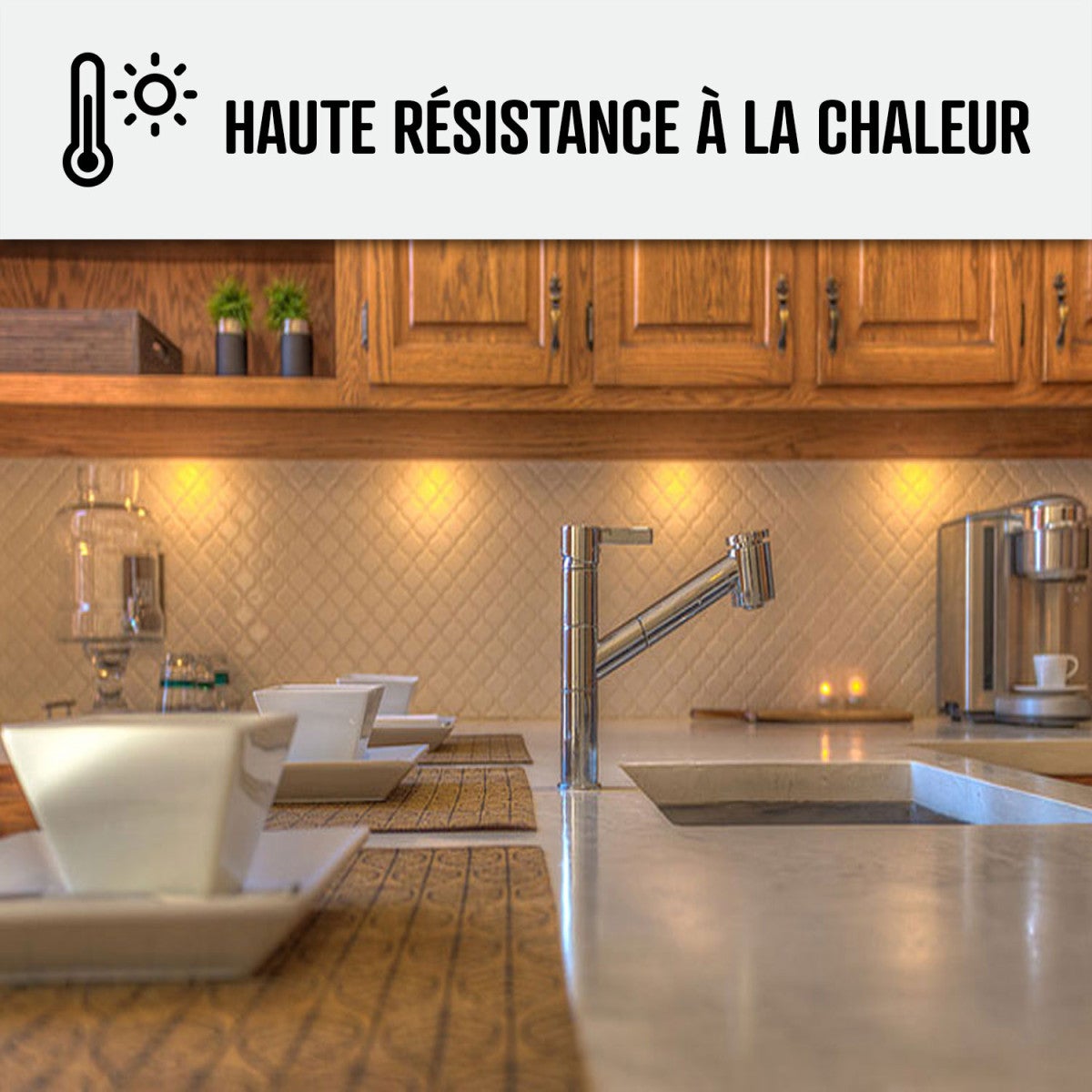 Microcemento cucina: per piano di lavoro e pavimento della cucina - 10 m² (in 2 strati) Grigio Chiaro Spinello - ARCANE INDUSTRIES - 4