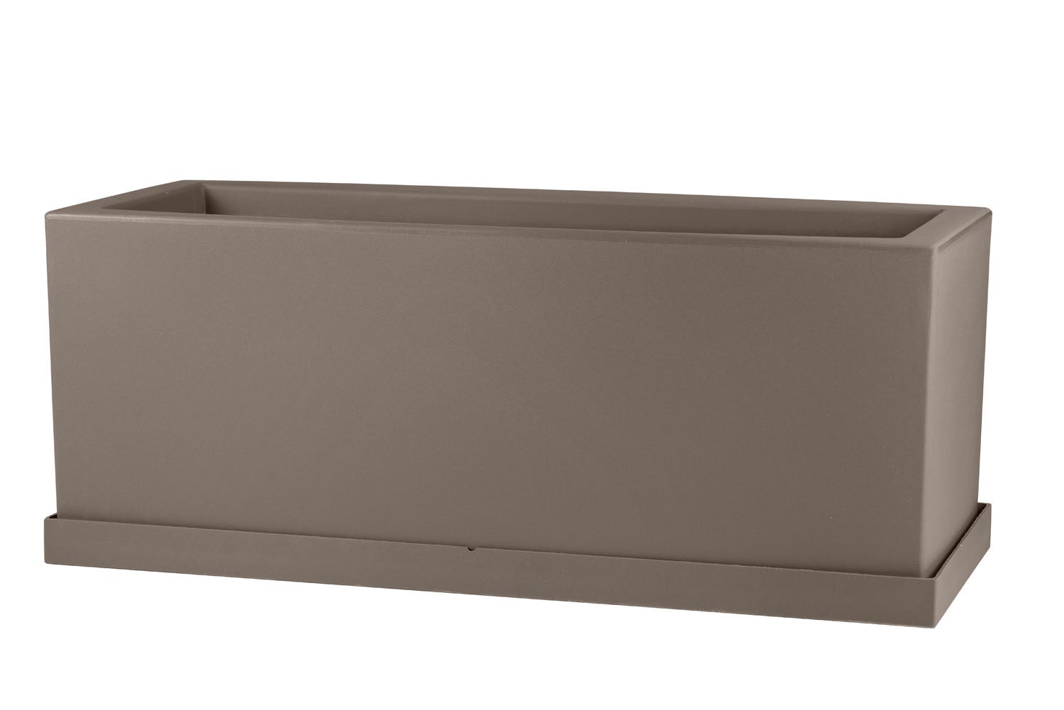 Jardinière Rectangulaire Anthracite 100x40 CM h 40 mod. Schio Cassa - 6