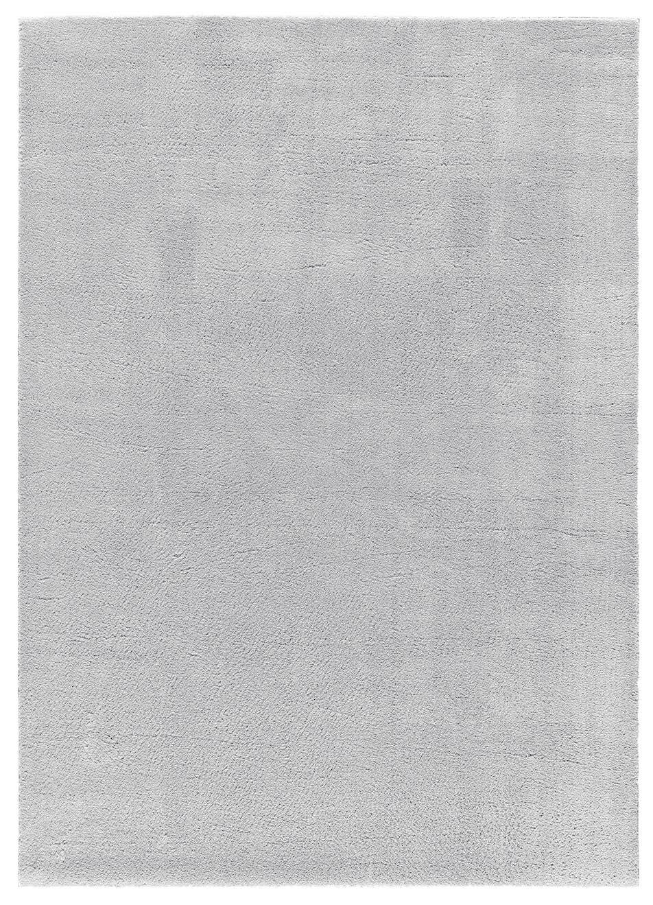 Tapis lavable antidérapant argent rectangulaire l.60 x L.120 cm LOFT uni - ATTICGO - 2