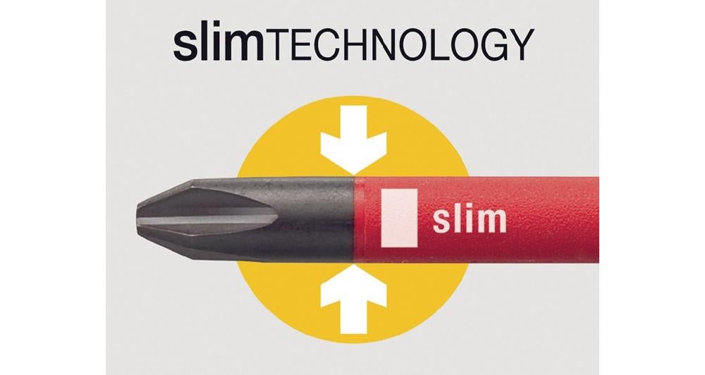 Coffret de 6 embouts slim mixte wiha - 44366 - 8