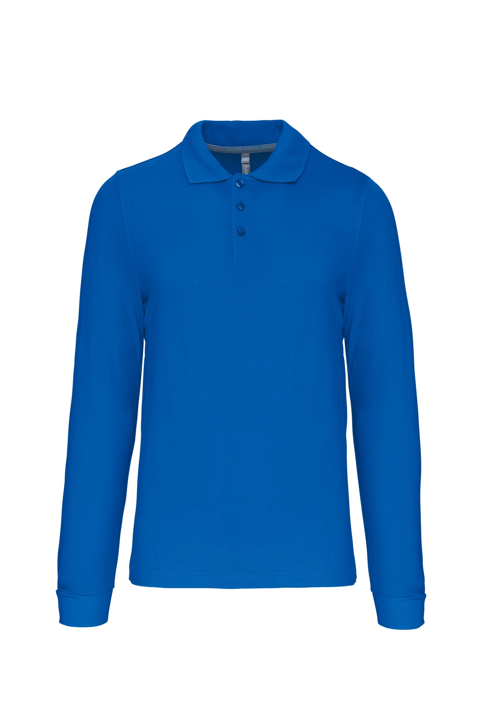 Polo de travail manches longues Kariban 100% coton Noir M - 5