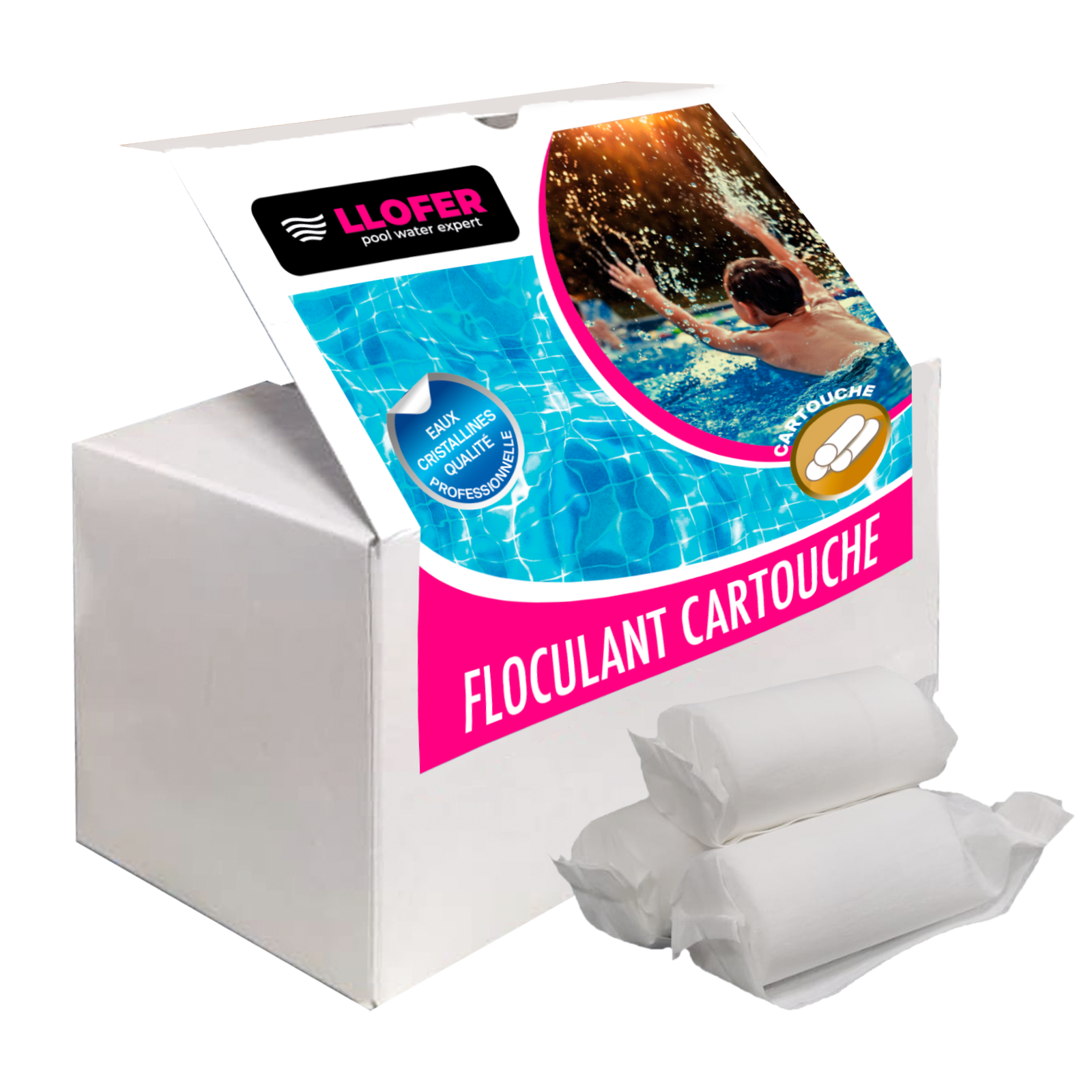 Pack complet produits piscine TAC+ (inclus poudre pH moins + augmentateur d'alcalinité 5kg) - 2