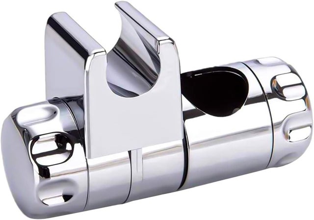 Support de douchette remplaçable en 2 pièces, support de pommeau de douche, pince de douchette réglable pour salle de bain, compatible avec les barre