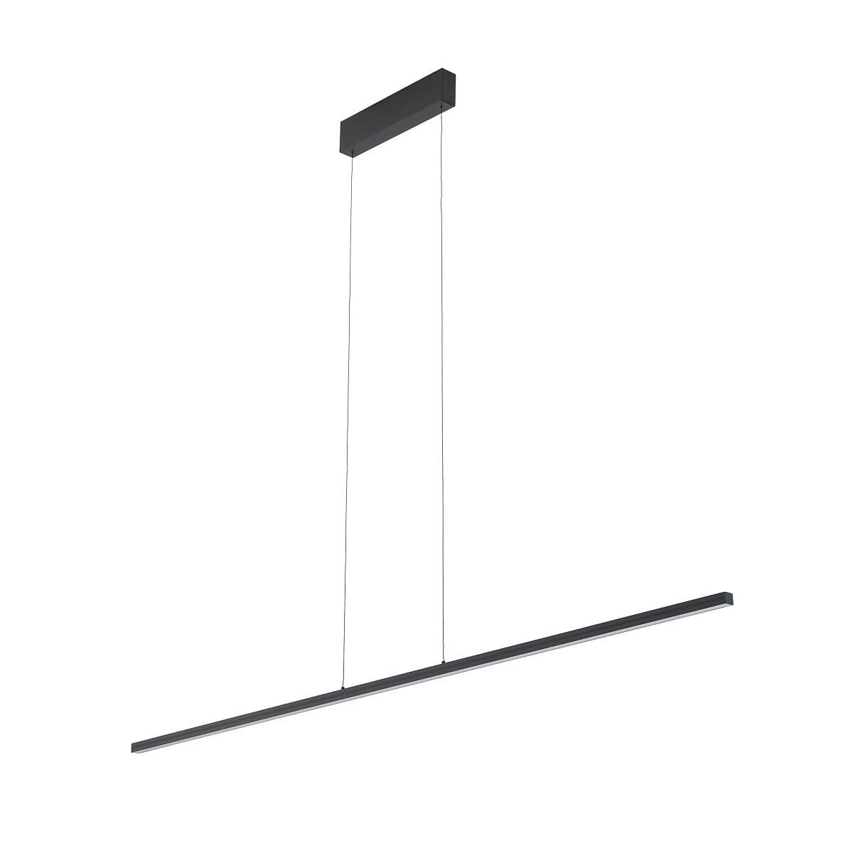 Lampa wisząca BAR LED 21W Neutralna biel 1300lm czarna wym: 160 x 120 x 2 cm Nowodvorski Lighting