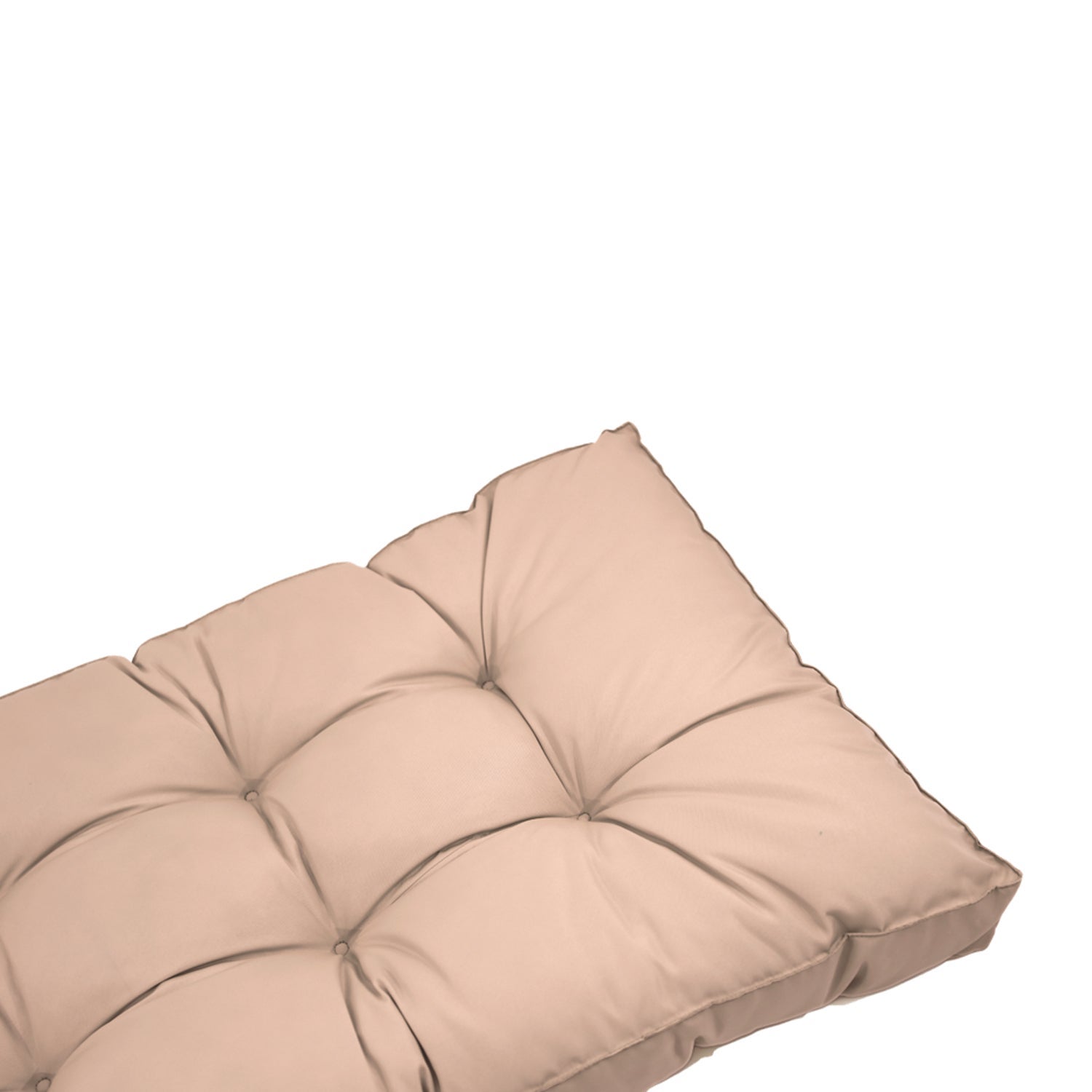 Coussins pour salon de jardin capitonné 120x60cm Beige - 7
