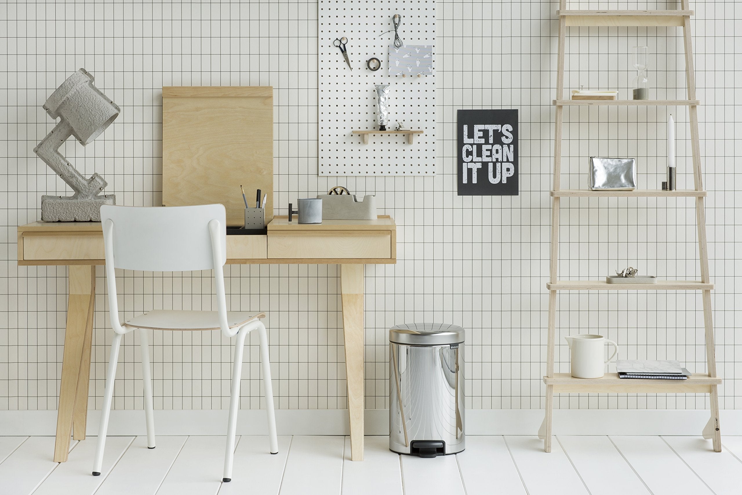 Kosz łazienkowy Brabantia Newicon szary L - 7