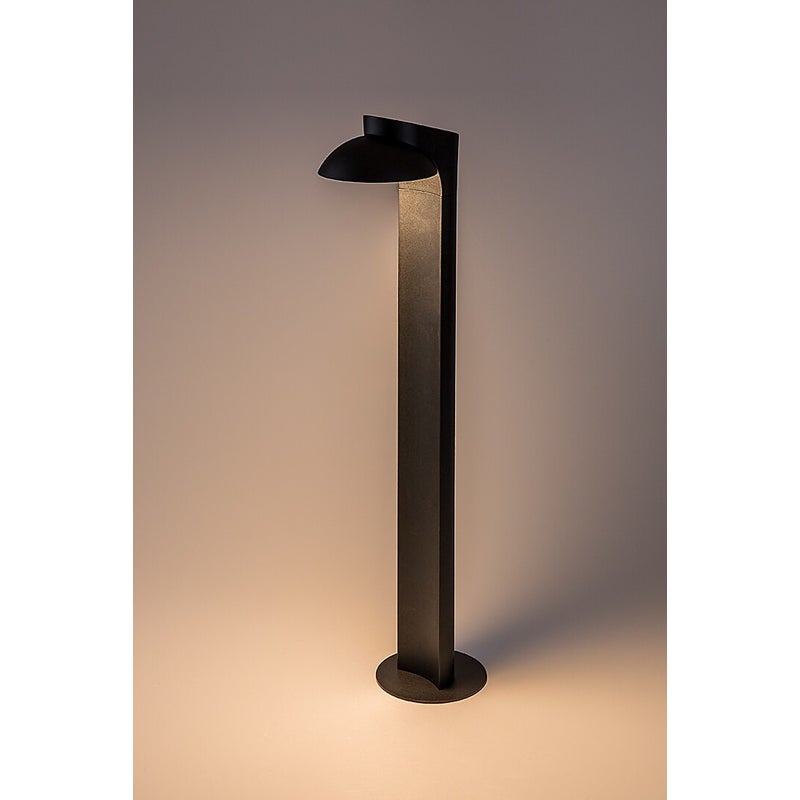 Lampa ogrodowa stojąca Wengen czarno-biała LED 12W 3000K 790lm IP54 wym: 70 x 16,5 x 13 cm aluminium Rabalux