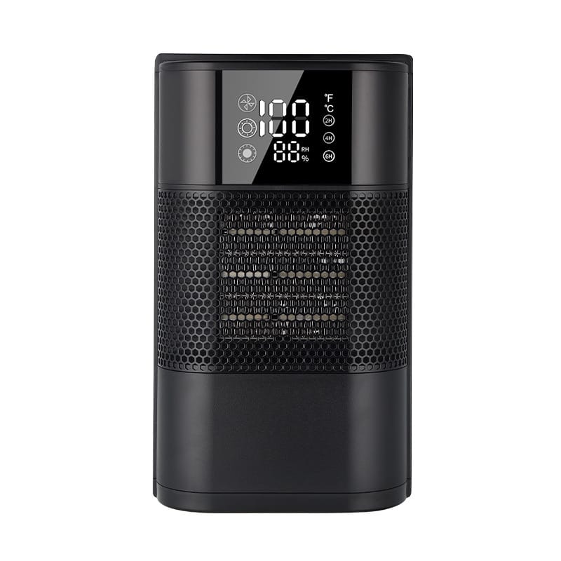 Ogrzewacz wewnętrzny - ceramiczny grzejnik PCT - funkcja timera - obrót o 60° - odpowiedni do biura, sypialni, salonu