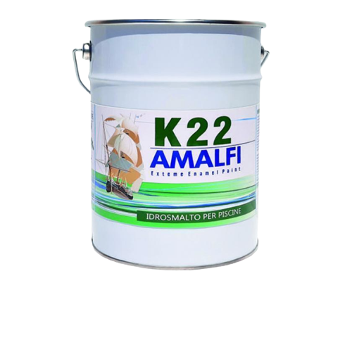 Jumbo Swimming Paint K22 Smalto per Piscine Base Acqua Vernice Waterpool Kg 5 (50 M²) Celeste Ral 2975C - 2