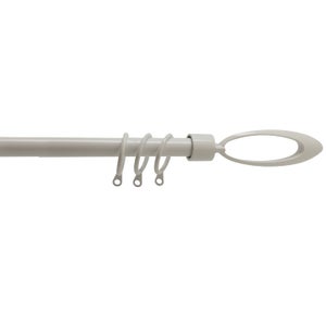 Tringle à Rideaux Télescopique Dorée USFOOK – Longueur Réglable 122-213 Cm, Diamètre 2,2 Cm, Supports Inclus