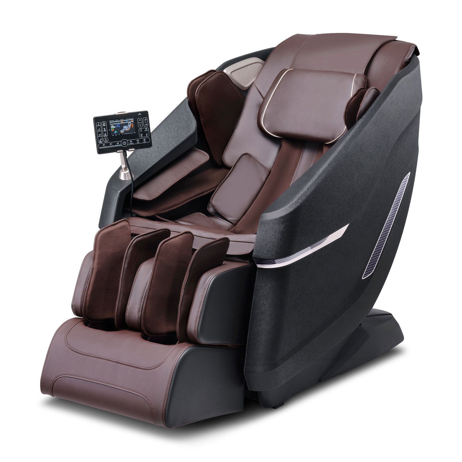 Fauteuil de massage 3D Shiatsu SL Rail Zero Gravity 10-18 modes Chauffage Haut-parleur Bluetooth 160 kg SucceBuy - 3