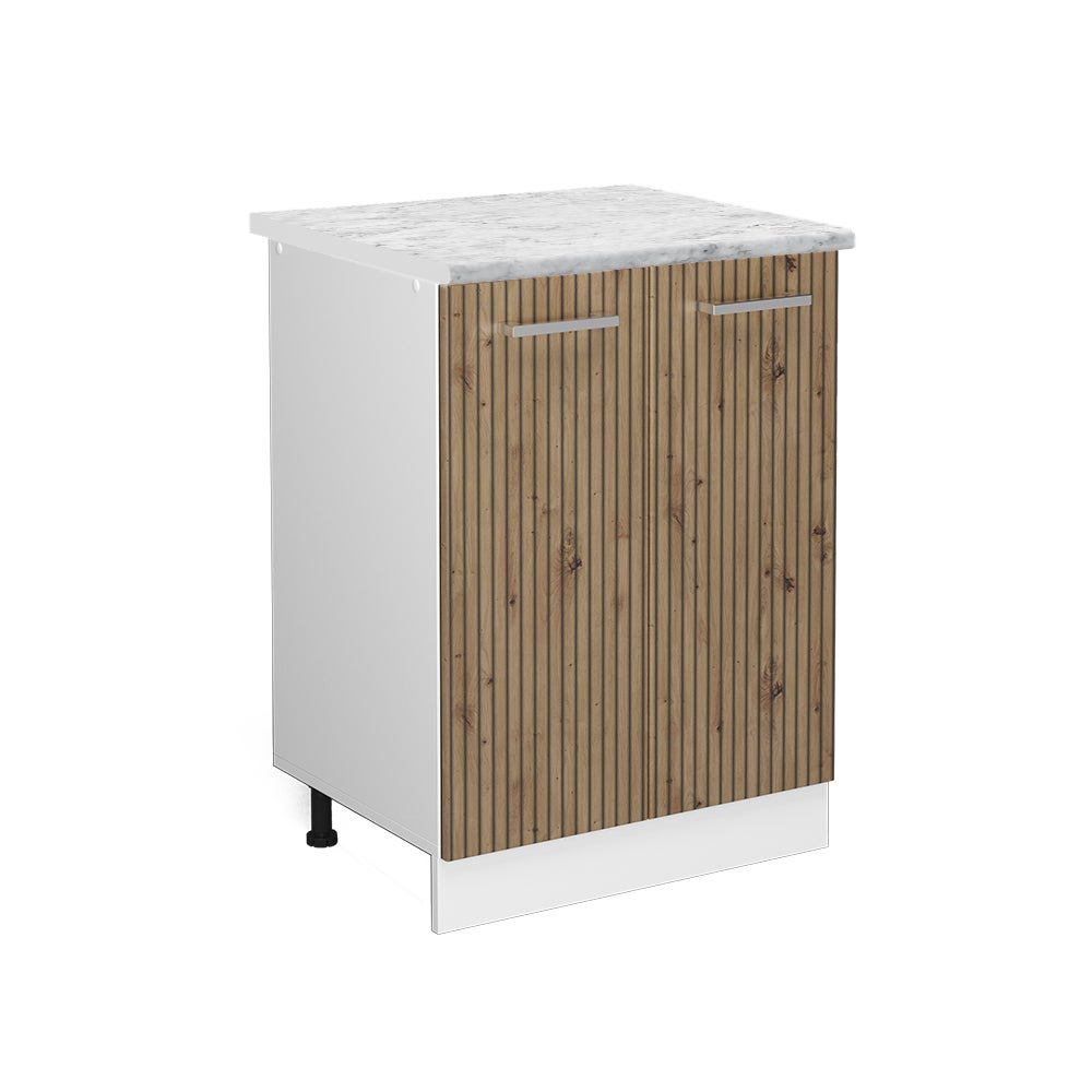 Vicco Szafki kuchenne R-Line, Dąb rzemieślniczy, 60 cm , BP Marmur