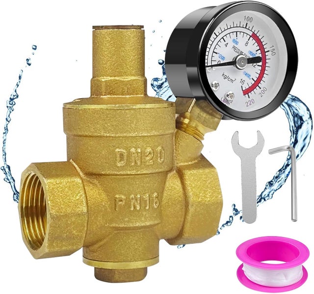 Reuctor Reductor de presión de agua: controla el riego eficientemente
