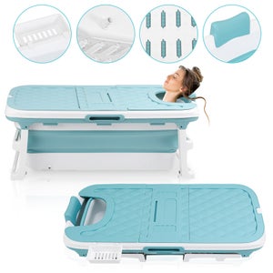 baignoire gonflable pliable portable pour en pvc, spa chaud à