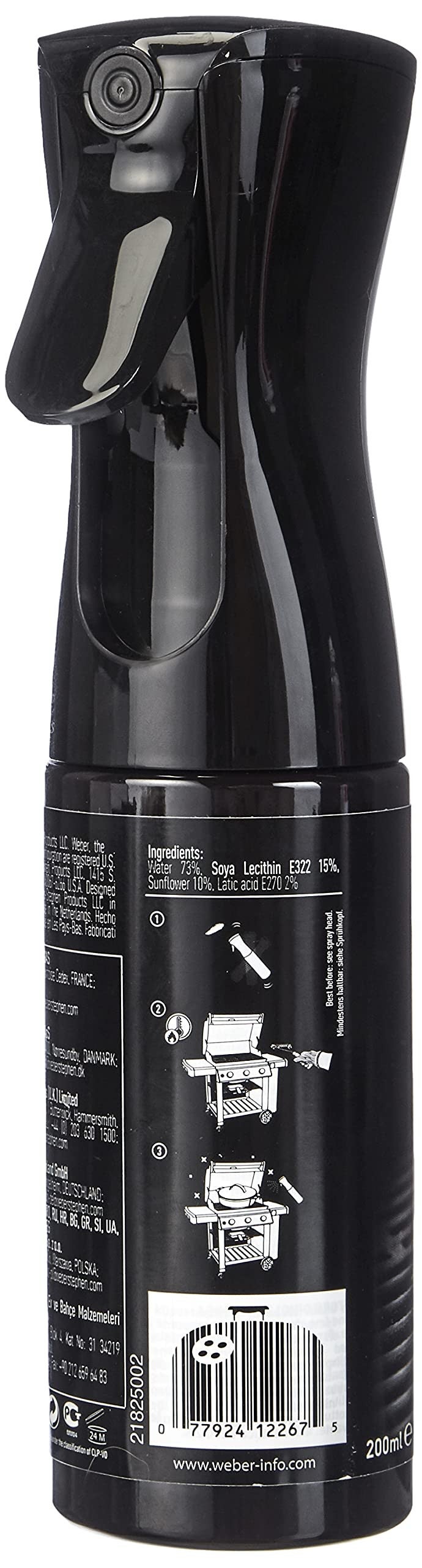 Spray protecteur WEBER - pour fonte - 200ml - 3