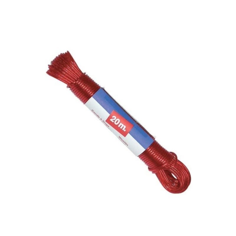 METALTEX - Corde à linge en acier + tendeur - 20 m - 2