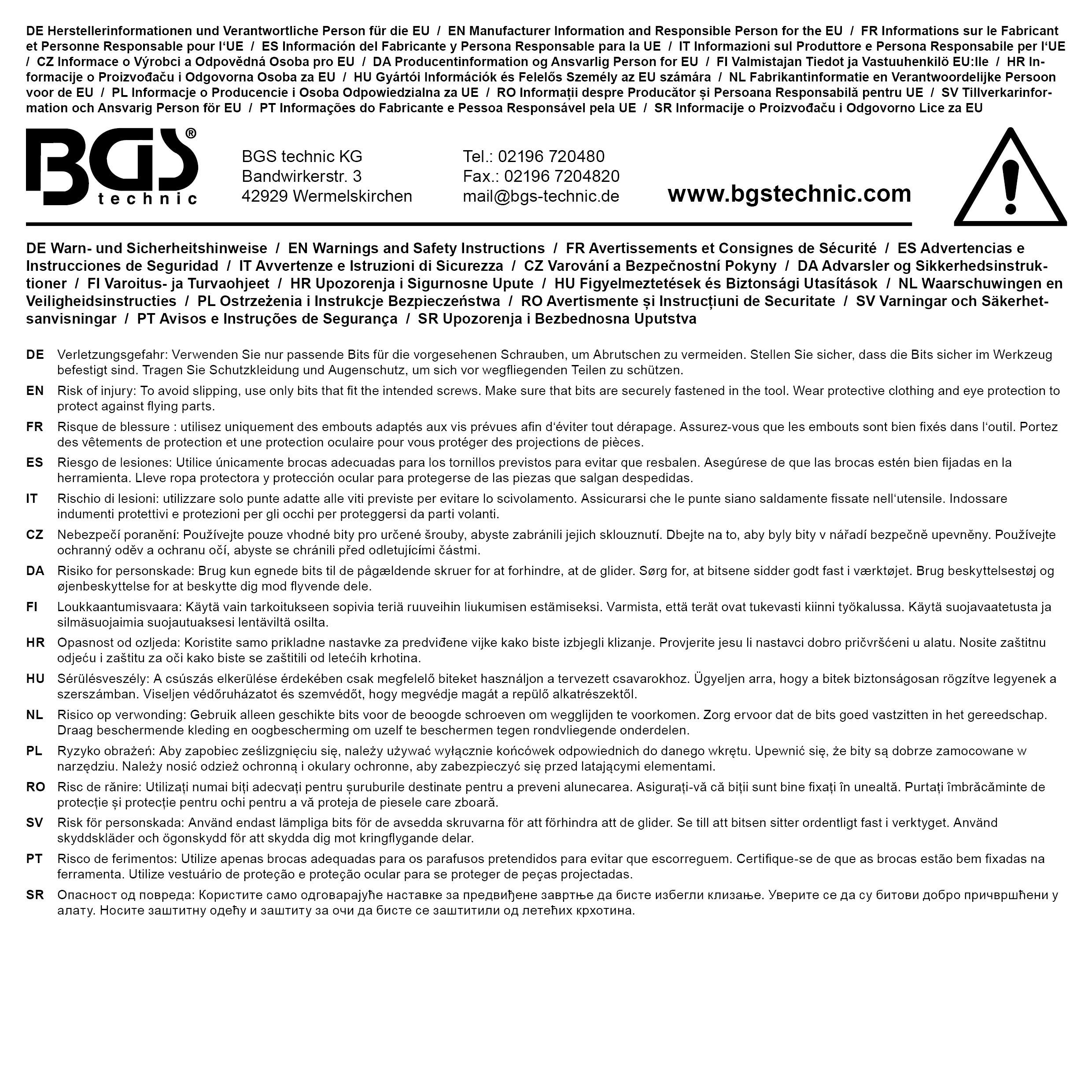 Jeu d’embouts pour tournevis de précision | 31&nbsp;pièces - 5