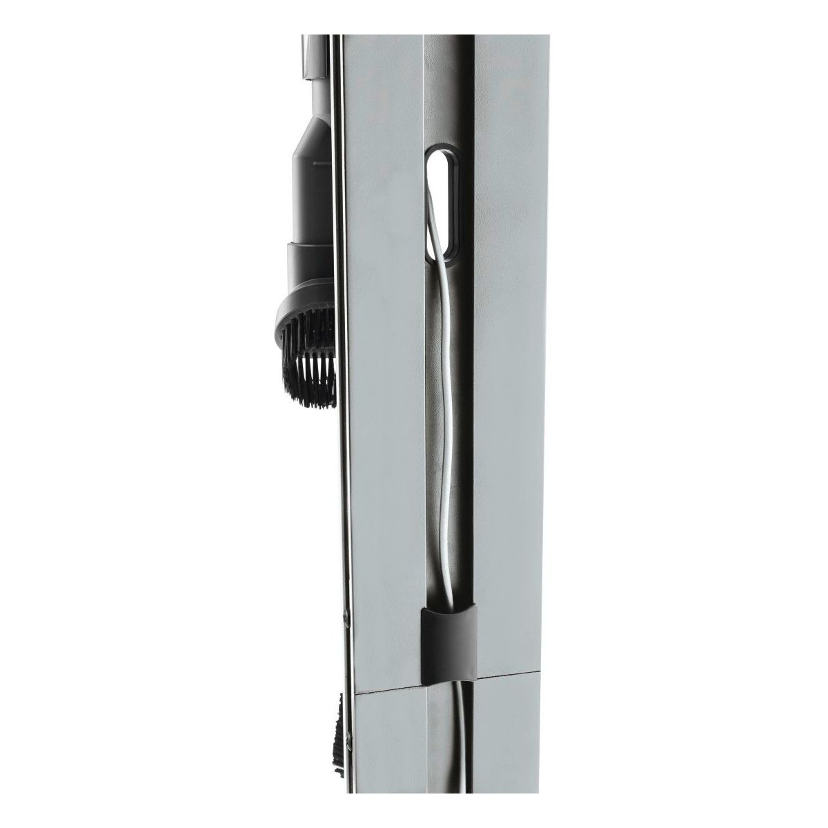 Support de rangement XAVAX Mural fixation universelle aspirateur balai argent - 6