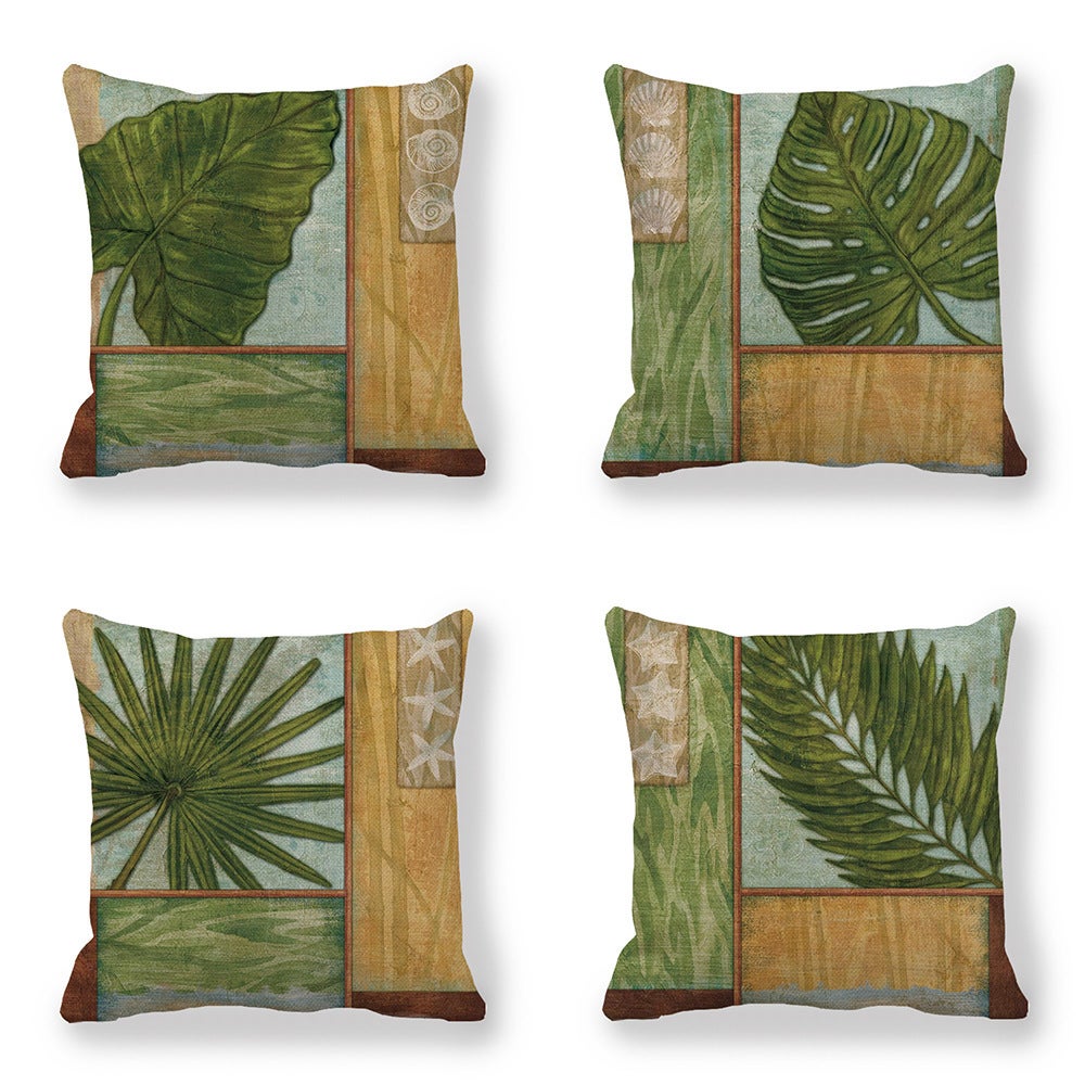 MIULEE Cuscino 45 x 45 cm, set di 4, cuscini decorativi per divani