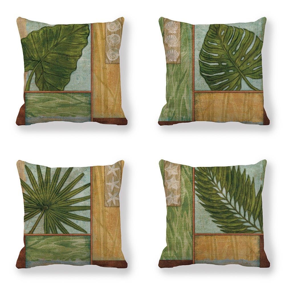 MIULEE Cuscino 45 x 45 cm, set di 4, cuscini decorativi per divani MIULEE Cuscino 45 x 45 cm, set di 4, cuscini decorativi per divani