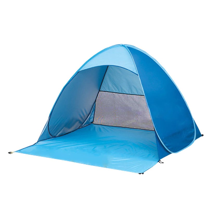 Tente De Camping 2 Personnes – Pop-up Ultra Légère, Imperméable (PU 2000), Ventilée – Pour Randonnée, Plage, Extérieur – 200x150x110 Cm