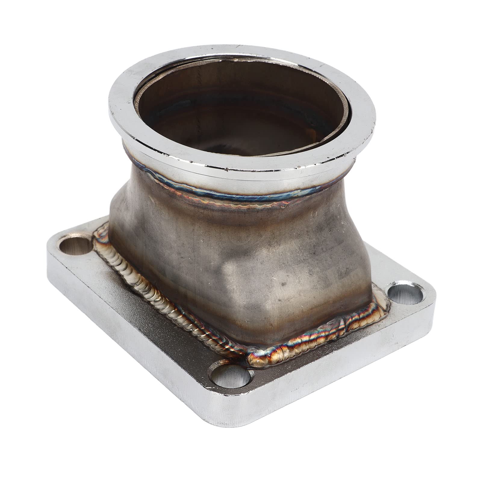 Ashata Joint Turbo Bride Turbo En Acier Inoxydable épaisseur 0.4in Trou De Fixation M10 Adapté