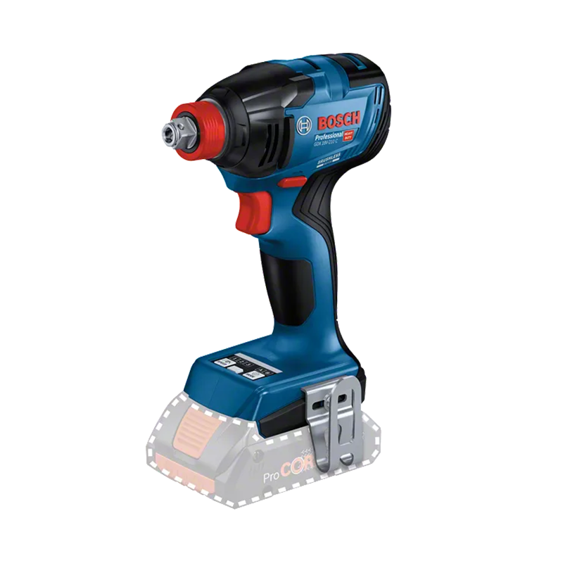 Bosch Professional 18V System Avvitatore a Massa Battente a Batteria GDX 18V-210 C (Coppia max. 210 Nm, senza Batterie e Caricabatteria)