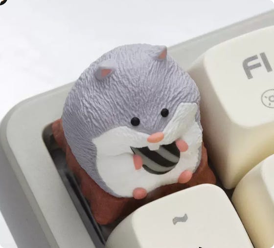 One Enjoy Touches Personnalisées ESC/Tab Magnétiques Translucides Pour Claviers Mécaniques