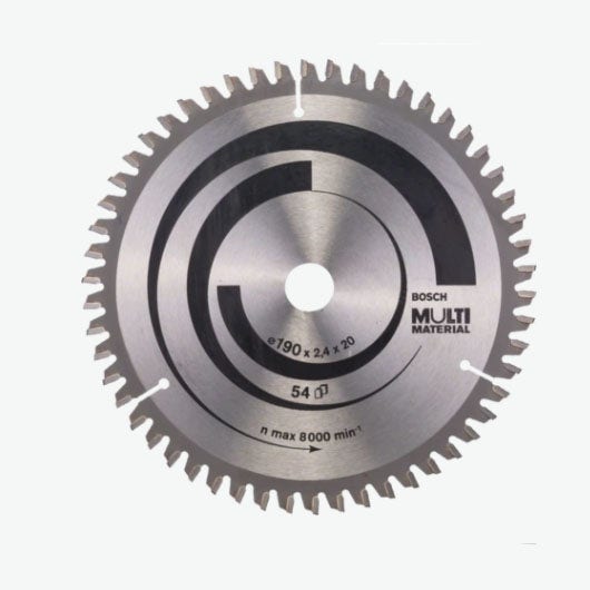 Tarcza do piły tarczowej Bosch Multi Materiały 190 mm 20 mm