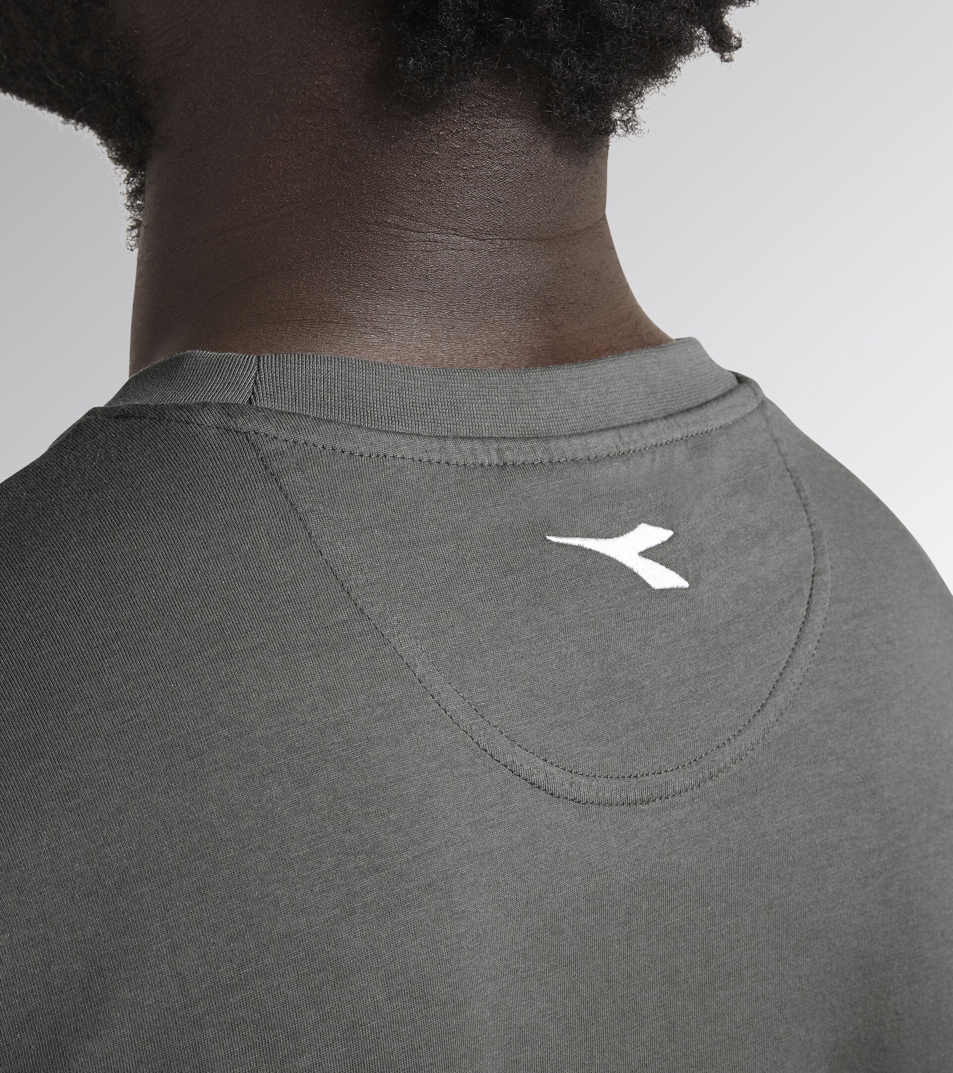 T-shirt de travail manches courtes ATONY ORGANIC Gris Acier M - 3