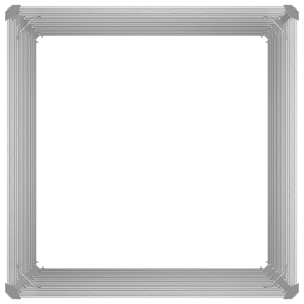 Maison Exclusive - Letto di Coltura Rialzato 100x100x77cm in Acciaio Zincato Verde - 9