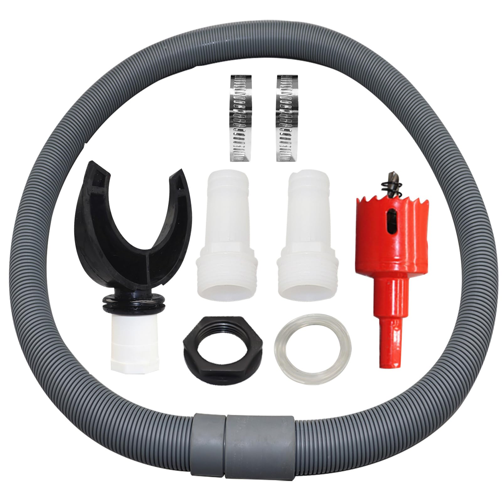 Rura spustowa okrągła 110 mm, zbieracz wody deszczowej, rura do zbierania wody z dachu, kolektor deszczowy