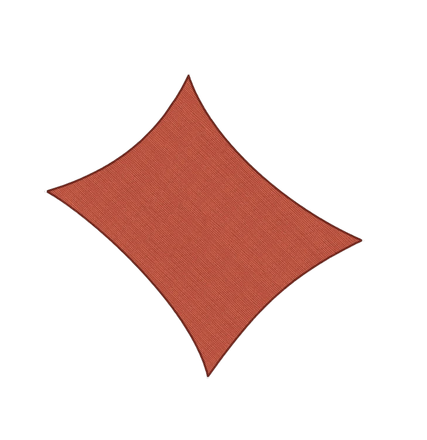 Żagiel przeciwsłoneczny prostokątny, ochrona UV, na patio, do ogrodu, na trawnik, do aktywności na świeżym powietrzu, na plażę, 2 x 2,5 m, czerwony