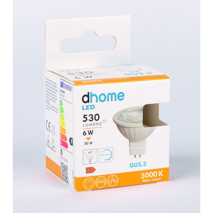 Rallonge électrique - Ménager - Dhome - H05 VV-F - 3G1,5 mm² - 2P+T - 16 A - L. 3 m - Noir - Brochable - 6