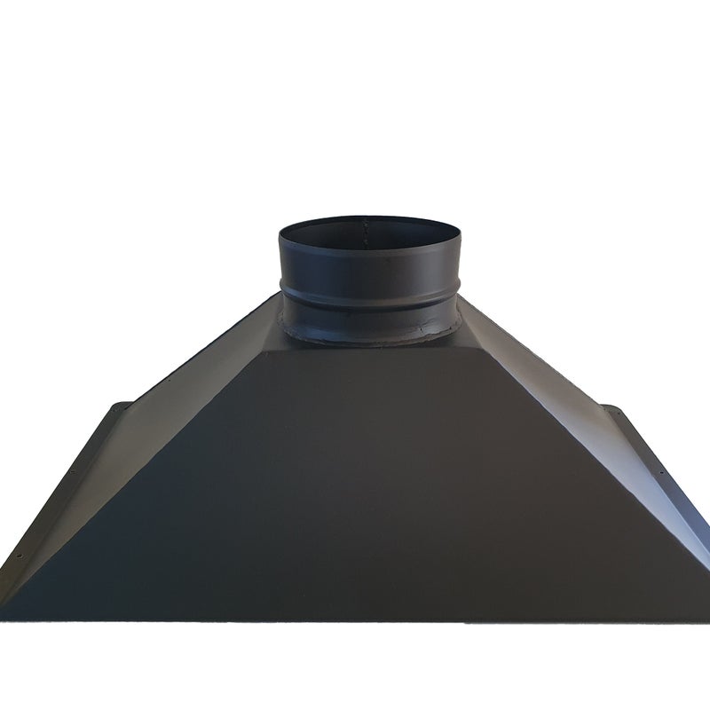 Okap piekarnika z grillem szer. 78 x gł. 48,5 x wys. 33 średnica wylotu dymu 200