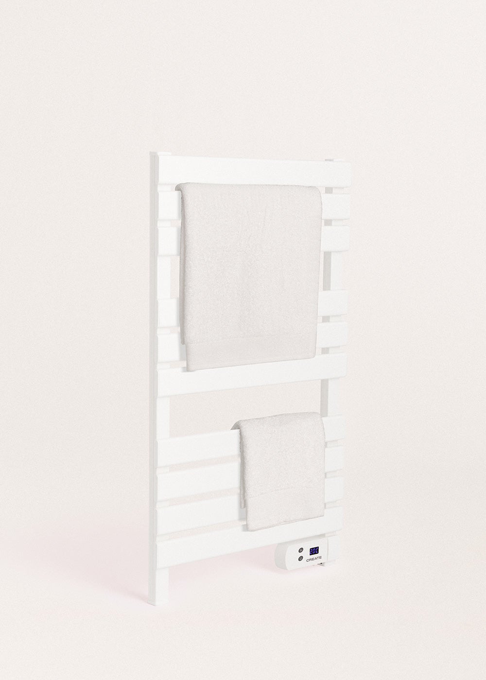 WARM TOWEL - Barra de toalha elétrica para piso ou parede 500W Sem patas sem prateleira - 5