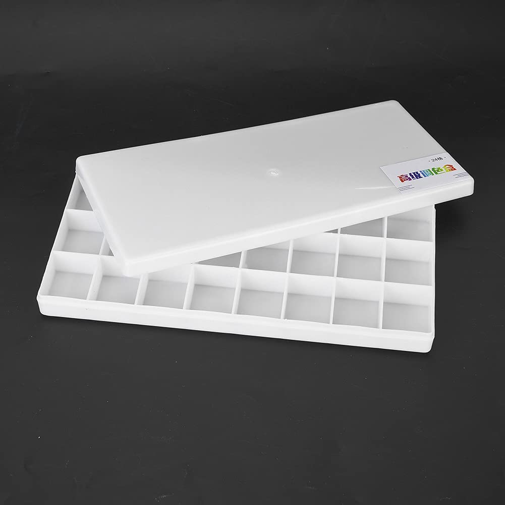 Boîte de peinture pigmentée carrée Palette de mélange de couleurs Aquarelle Gouache Acrylique Fournitures d'art applicables Dessin Peinture pigmentée - 5