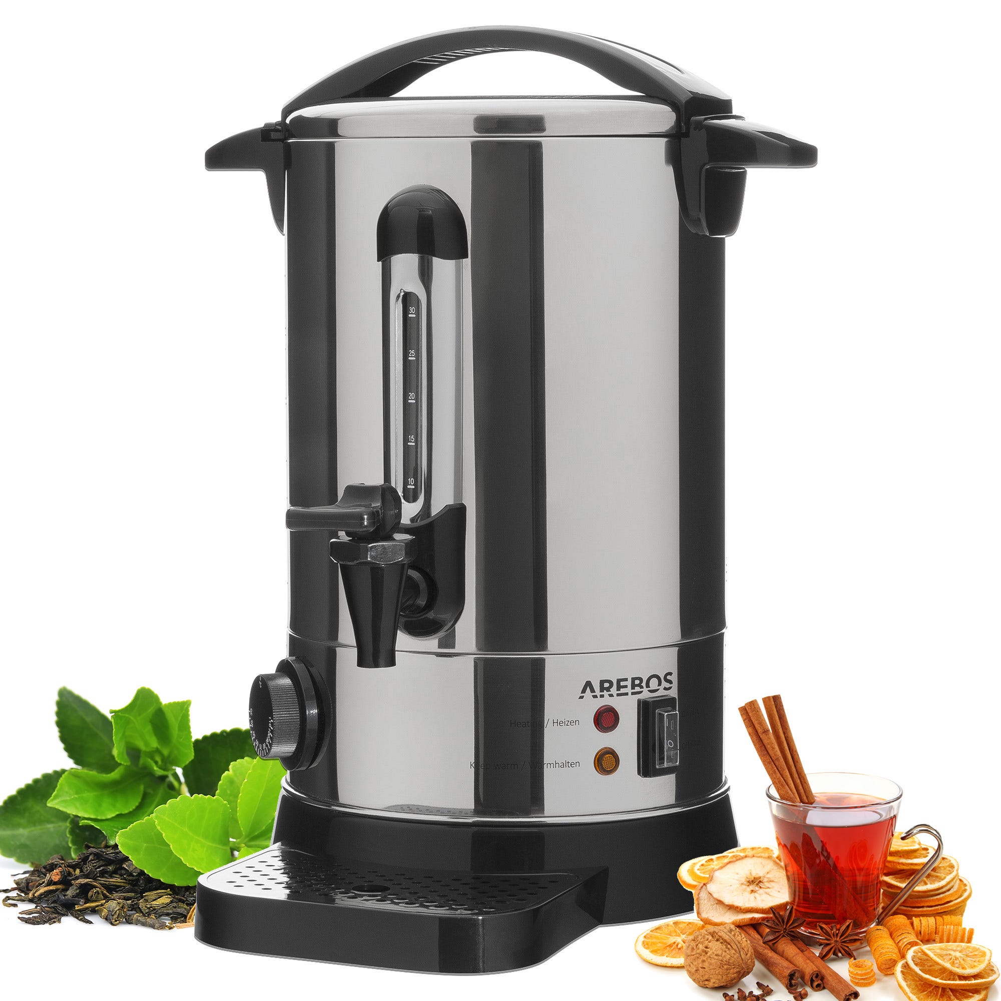 Bollitore Elettrico ARIETE 2868 Potenza 1600W 1lt Acciaio Inossidabile per Thè Bollitore Elettrico ARIETE 2868 Potenza 1600W 1lt Acciaio Inossidabile per Thè