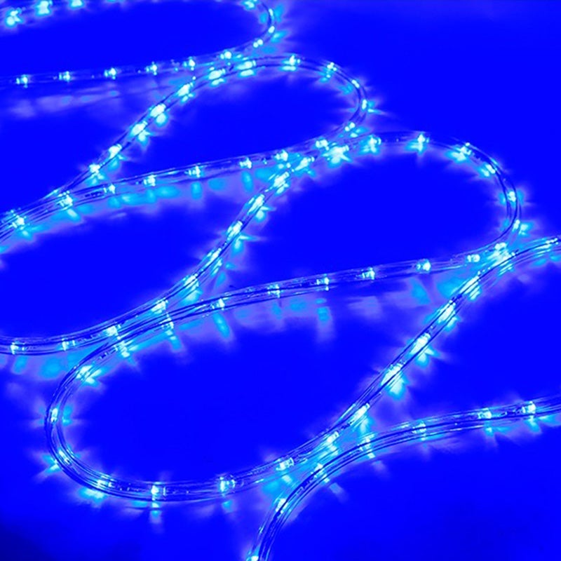 Guirlande lumineuse LED 220V 50M IP44 Recoupable - 50 m / Bleu - SILUMEN - 3