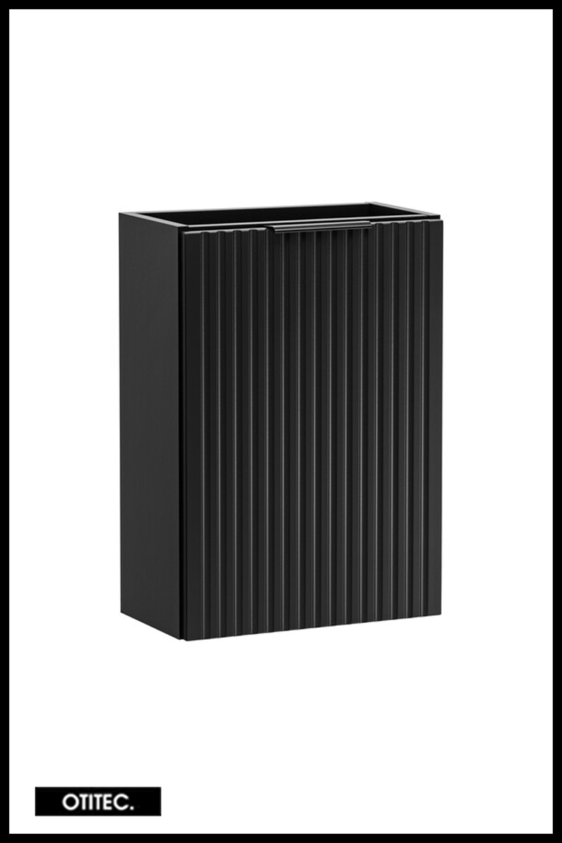 Szafka pod umywalkę ADEL BLACK 82 40cm czarny mat