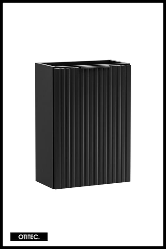 Szafka pod umywalkę ADEL BLACK 82 40cm czarny mat