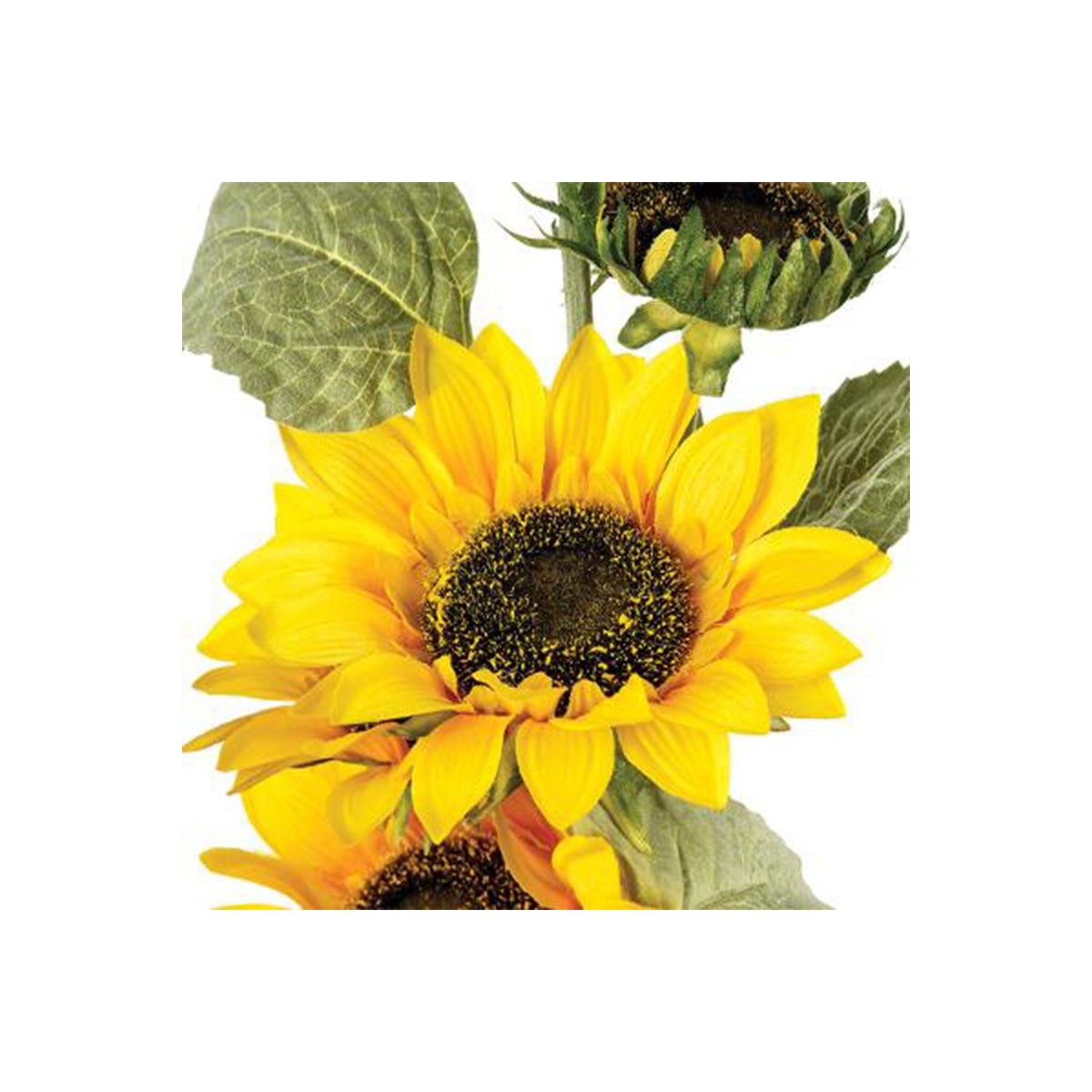 Tournesol artificiel - H80 cm - Atmosphera créateur d'intérieur - 3
