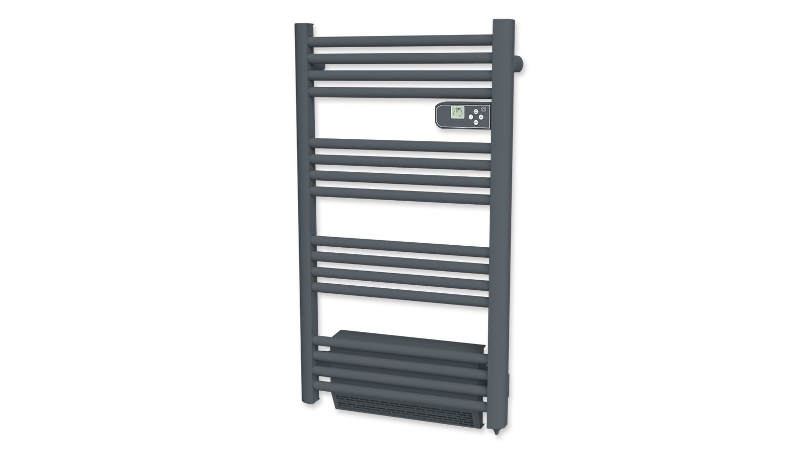 Sècheserviettes Avec Soufflerie LCD Sans fluide Gris Anthracite 1500W — free download