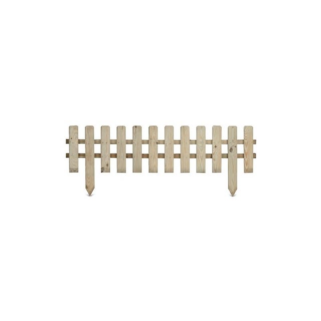 Confezione 4 pz recinzione bassa liscia 30x120 cm – Legno impregnato