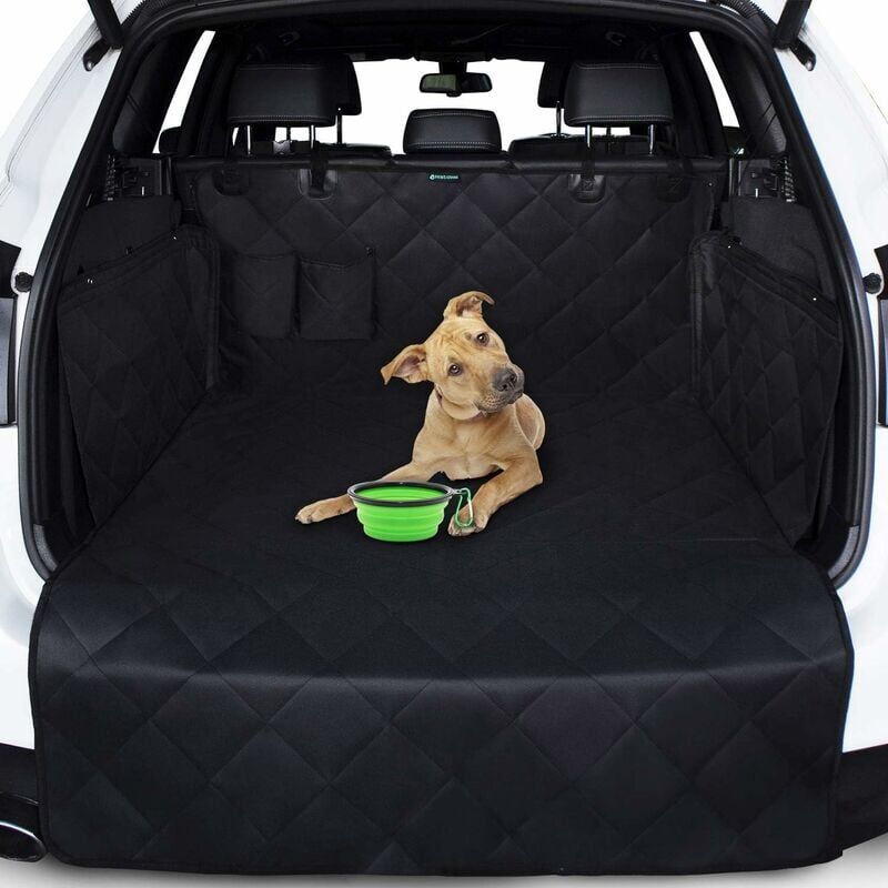 Boots and bumper protector - heavy-duty dog car cover with bumper cover ... - Dog Car Cover For Road Trips Safe