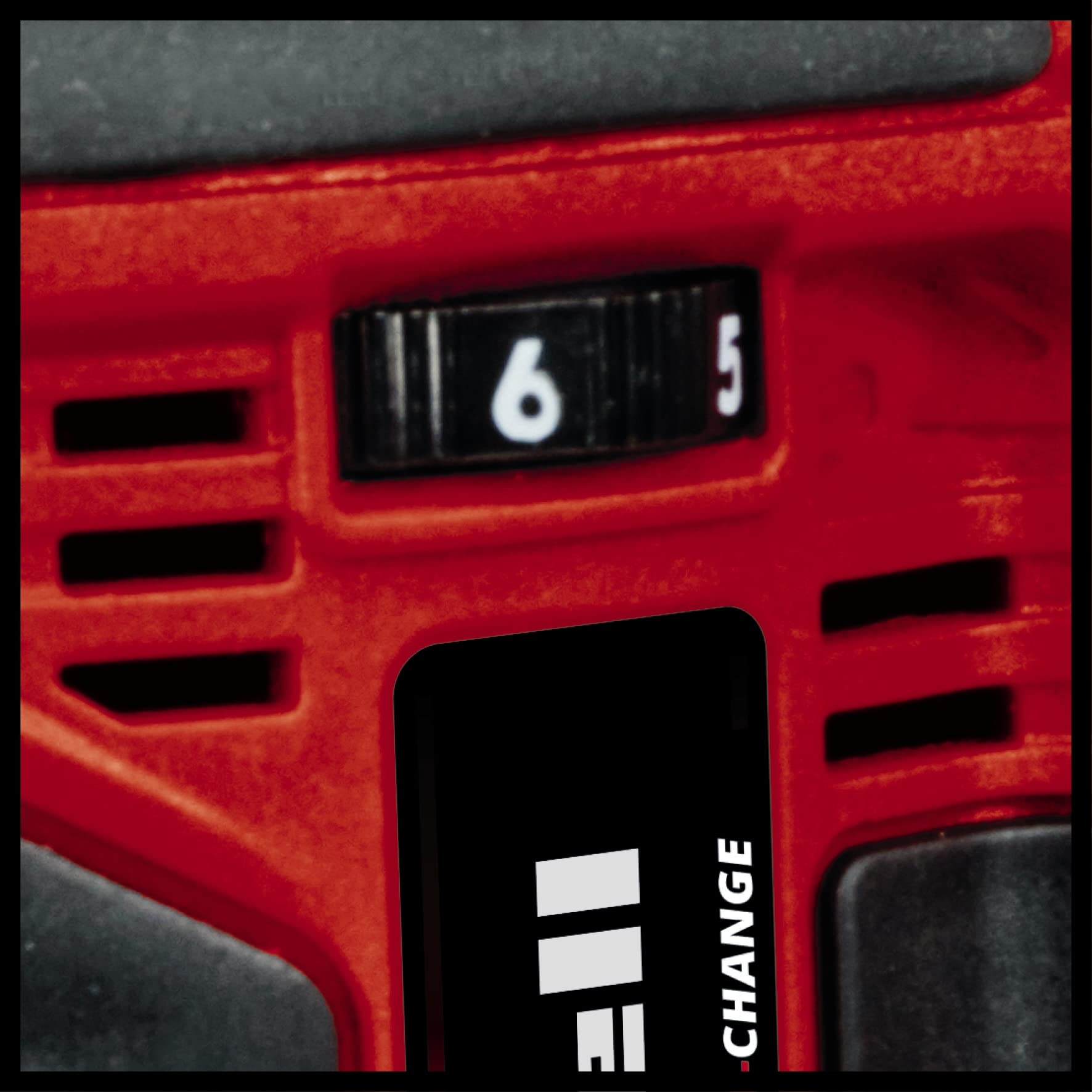 Einhell Ponceuse excentrique sans fil TE-RS 18 Li - Solo PXC (18V, avec 1 abrasif) Livré sans Batterie ni Chargeur - 9