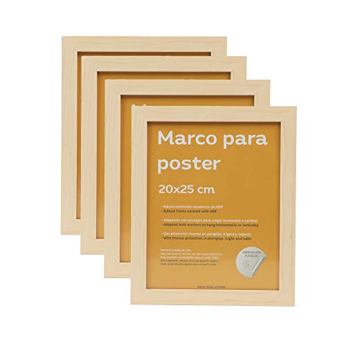 Lot De 4 Cadres Acrylique Transparent Avec Aimants - 10x15 Cm, Affichage Photo, Certificats - 3