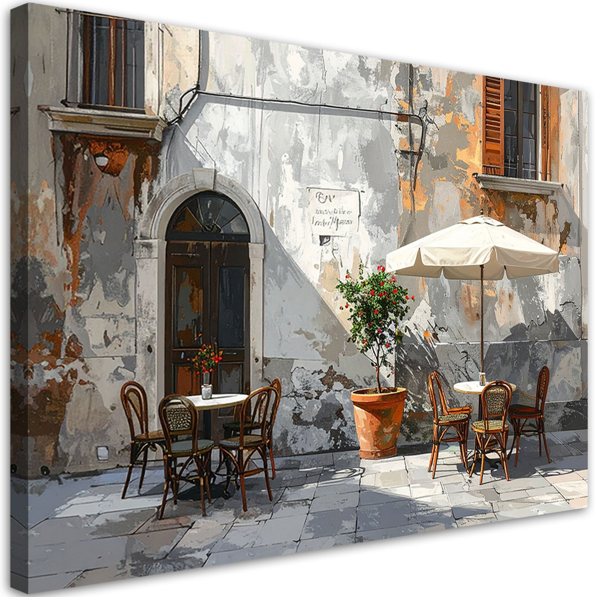 Obraz do salonu sypialni jadalni biura hotelu,Wenecja kawiarenki architektura miasto 90x60